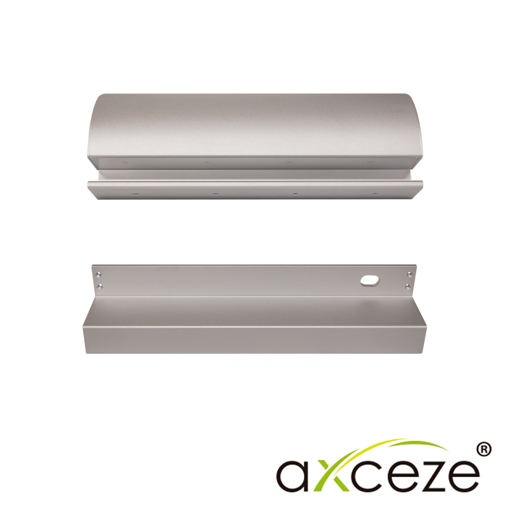 Bracket Tipo Gz Axceze Ax-m620-gz Para Puerta Y Marco De Cristal Compatible Con La Serie De Electroimanes M620