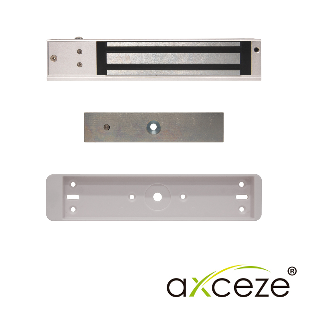 CHAPA MAGNETICA AXCEZE MODELO AX-M620LDS CON SENSOR DE PUERTA FUERZA DE 600 LIBRAS