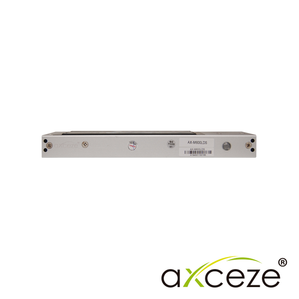 CHAPA MAGNETICA AXCEZE MODELO AX-M620LDS CON SENSOR DE PUERTA FUERZA DE 600 LIBRAS