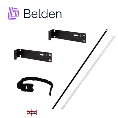 PATCH PANEL KEYCONNECT CAT6+ BELDEN AX103253 / NEGRO / 24 PUERTOS / 1UR / PRECARGADO / PIEZA