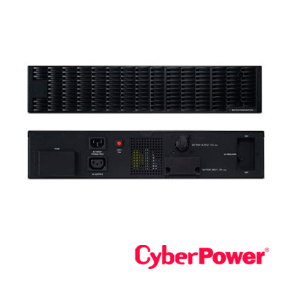 MODULO DE BATERIA EXTENDIDA (EBM) CONVERTIBLE EN RACK / TORRE CYBERPOWER BP72V60ART2U PARA SISTEMAS UPS EN LINEA DE APLICACIONES INTELIGENTES OL2200RTXL2U, OL3000RTXL2U Y OL3000RTXL2UHV