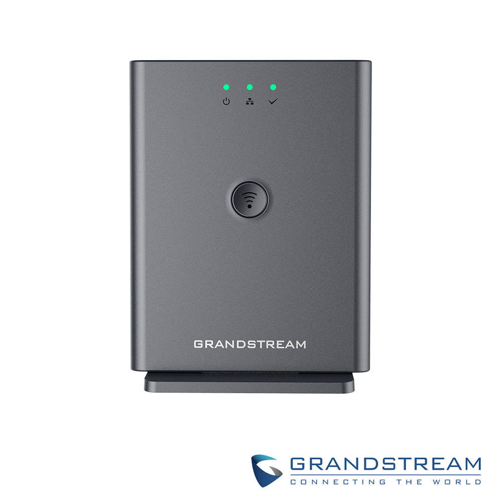 Estacion Base Dect Grandstream Dp752 / Compatible Telefonos Dp720/dp722 / 10 Cuentas Sip / Push Talk / Alimentacion POE Af / 1 Puerto 10/100MBPS / Incluye Adaptador 5VDC