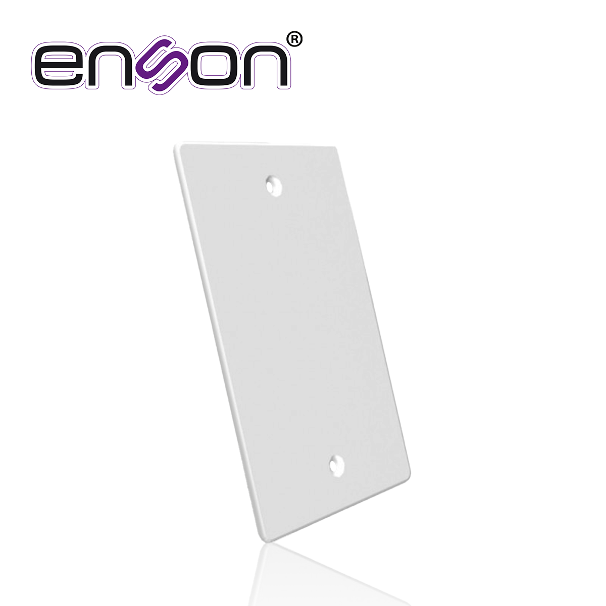 TAPA CIEGA PARA CAJAS RECTANGULARES ESTANDAR COMPATIBLE CON CAJAS THORSMAN ENSON ENS-948 BLANCO INCLUYE TORNILLOS.