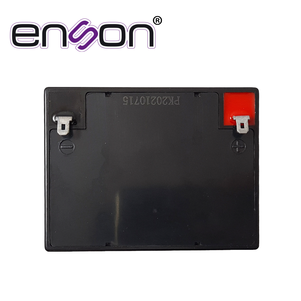 BATERIA DE RESPALDO ENSON ENS-BT412 12VDC 4A BASE PLOMO-ACIDO PARA FUENTES DE PODER Y SISTEMAS DE RESPALDO
