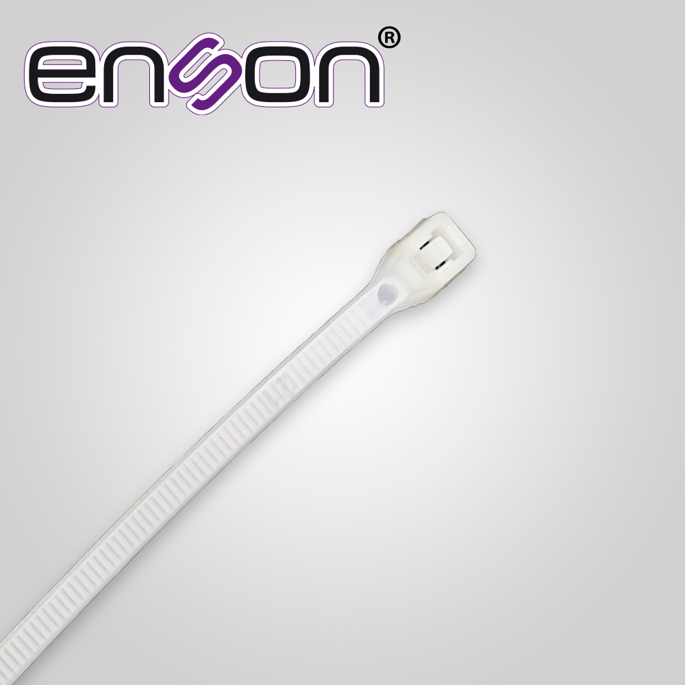 Cincho De Nylon Enson Ens-ch360w Color Natural De 4.8 X 360MM De Longitud Fuerza De Tension De Hasta 22 Kgs