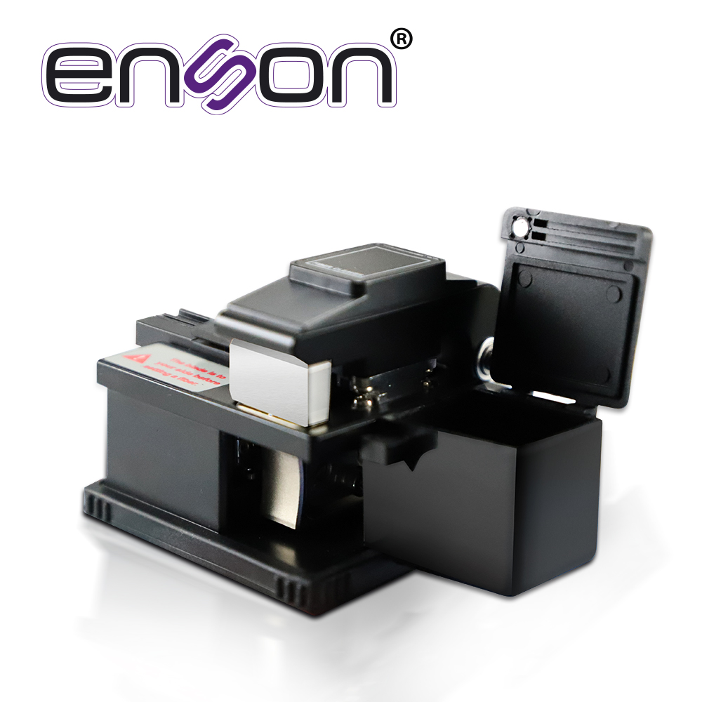 Cortadora De Fibra Optica De Alta Precision Enson Ens-cleaver Para Fibra De 250 Micras Y 900 Micras Multimodo Y Monomodo