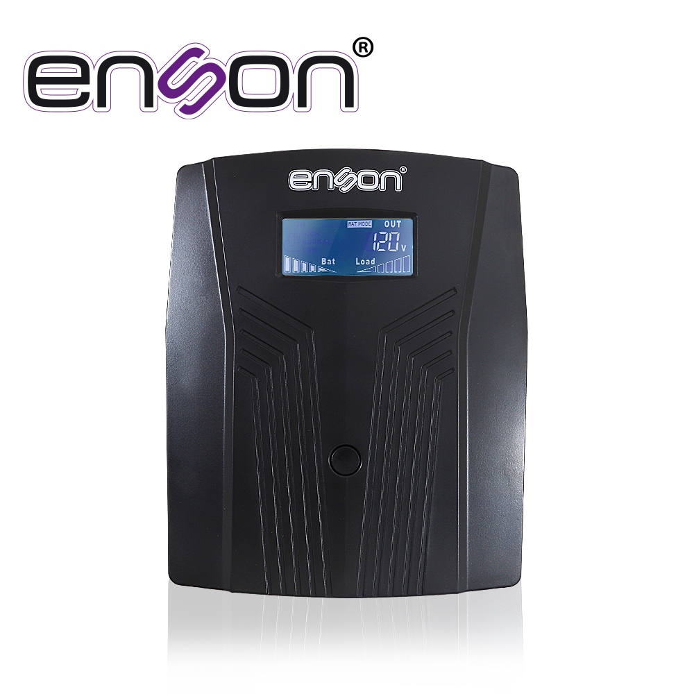 No Break UPS Enson Ens-ea2150 1500VA/900W 6 Contactos Con Bateria De Respaldo Linea Interactiva Pantalla LCD Voltaje De Entrada/salida 120VAC
