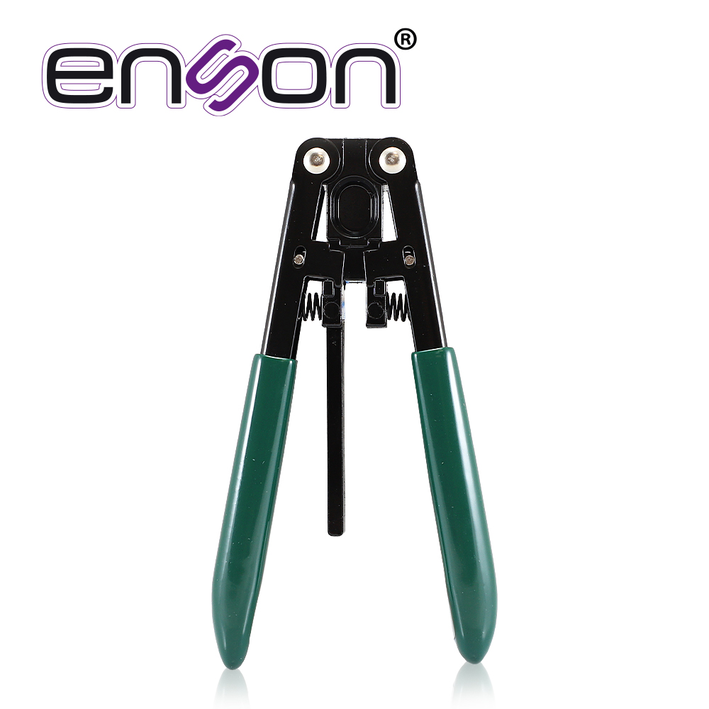 Pelador De Cable Drop Enson Ens-ftthfdocs Fabricado En Acero Con Mango Deslizante De Pvc