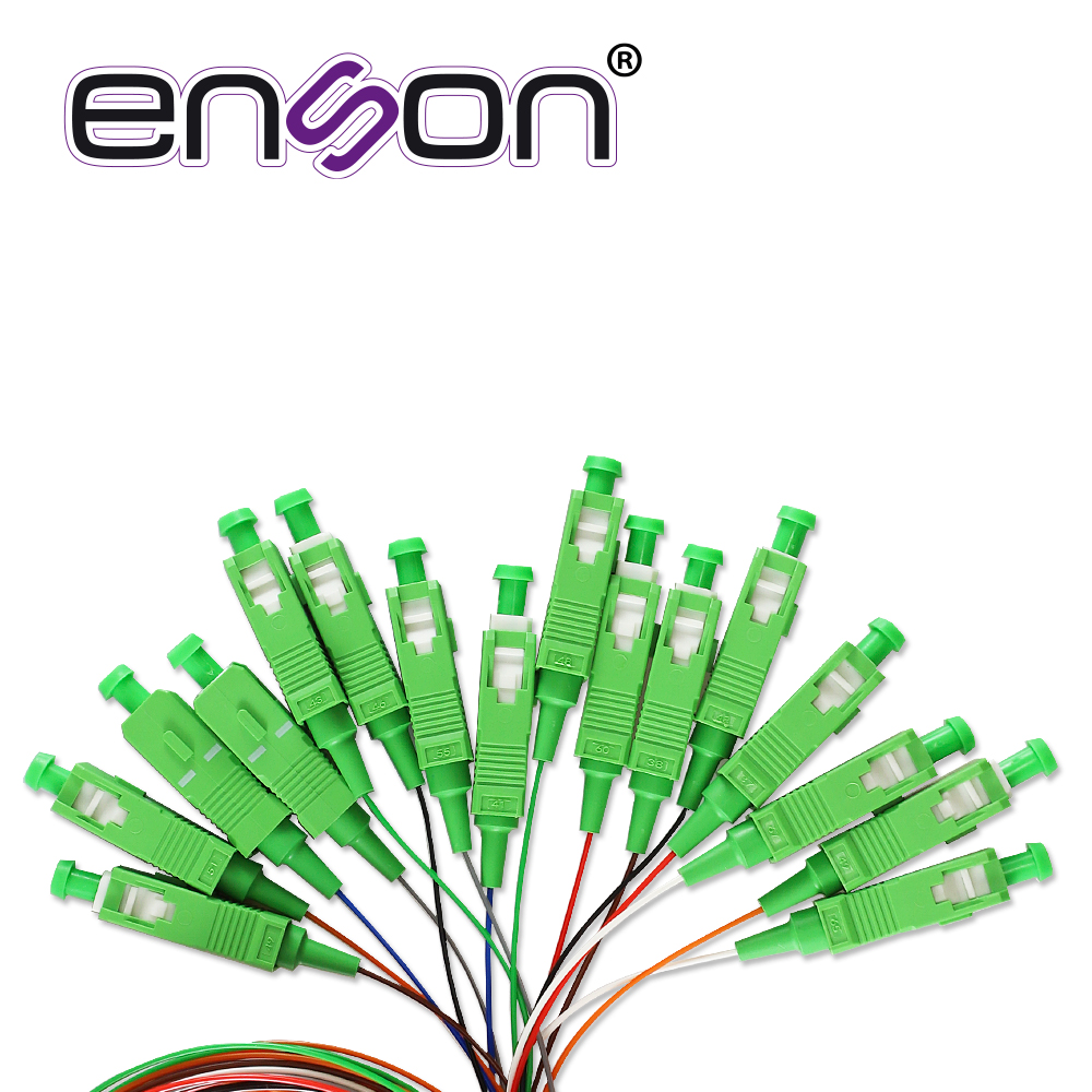 Splitter Plc (divisor Optico) Enson Ens-plc1x16 Con Conectores Sc APC 1X16 Fibra Optica Monomodo