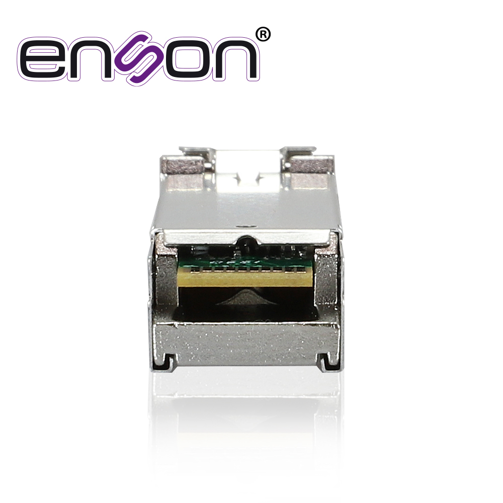 Transceptor De Fibra Optica Multimodo Enson Ens-sfpmm Velocidad De Transmision 1000 Mbps Conector Lc Duplex Simplex 850NM De Longitud De Onda 550M De Distancia Maxima.