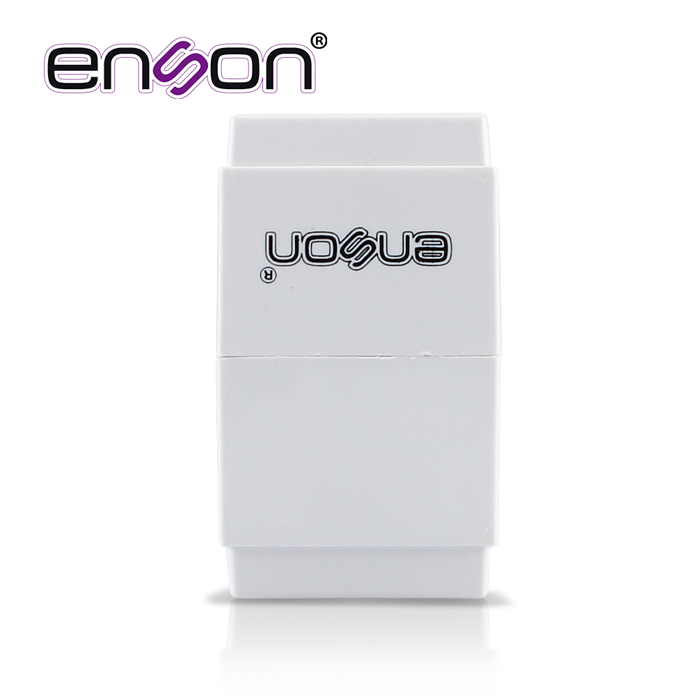 Cople RJ45 Enson Epro-cop6 Hembra-hembra CAT6 Ideal Para Unir De Dos Segmentos De Cable UTP Ya Terminados
