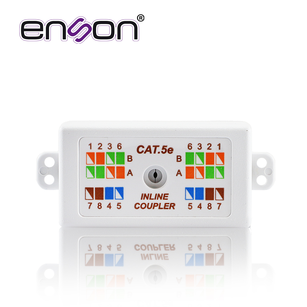 Cople UTP Enson Epro-incop5e Hilo A Hilo Cat5e Ideal Para Unir De Dos Segmentos De Cable UTP Sin Terminar, Requiere Rematadora