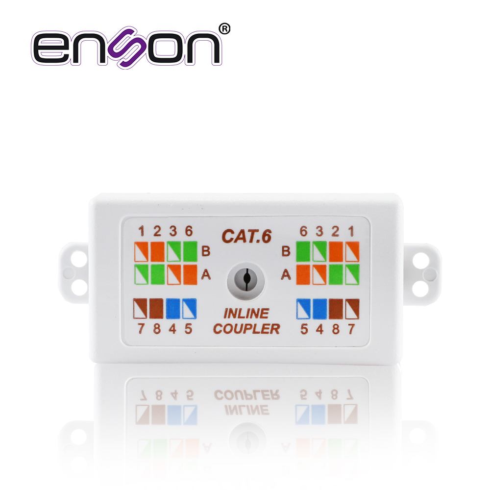 Cople UTP Enson Epro-incop6 Hilo A Hilo CAT6 Ideal Para Unir De Dos Segmentos De Cable UTP Sin Terminar, Requiere Rematadora