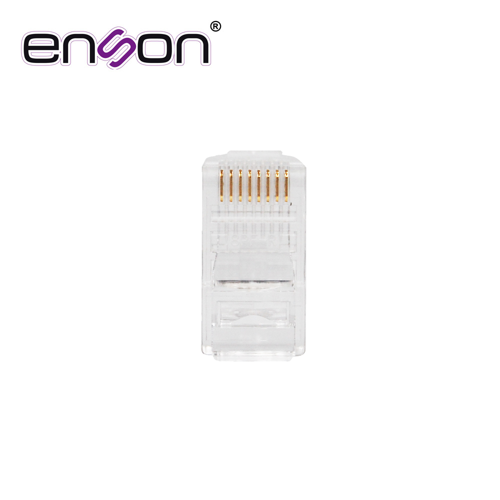 Plug Facil Ponchado Enson Epro-plug5e-50 Bote De 50 Pzs Para Cable UTP Cat5e Con Sistema De Paso De Cables Passtru Que Facilita El Ponchado De Cable UTP Ya Que Se Puede Identificar Errores De Manera Mas Facil, Requiere Uso De Pinzas Epro-plugtool
