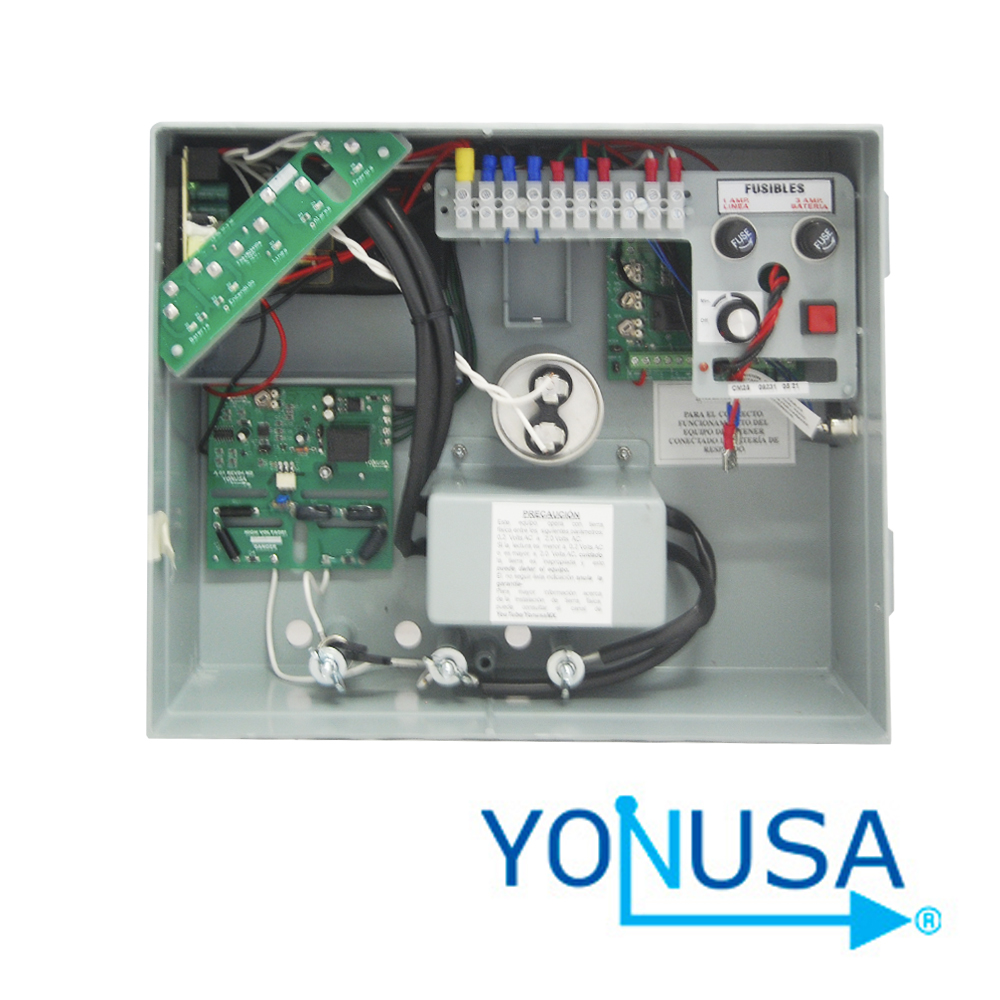 ENERGIZADOR DE CERCA ELECTRIFICADA ANTIPLANTAS YONUSA EY 10000 127 AF CON INTERFACE HASTA 2000 METROS PERIMETRALES O 10000 METROS LINEALES A 5 LINEAS