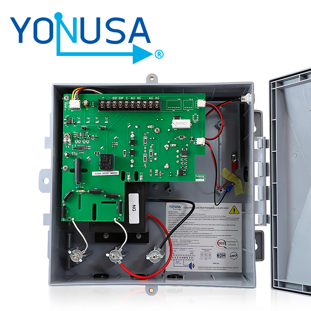 ENERGIZADOR PARA CERCA ELECTRIFICADA NUEVA GENERACION YONUSA 12000V EY NG 12000 1 SIN INTERFACECUBRE HASTA 700 METROS PERIMETRALES O 3500 METROS LINEALES A 5 LINEAS VERSION 2