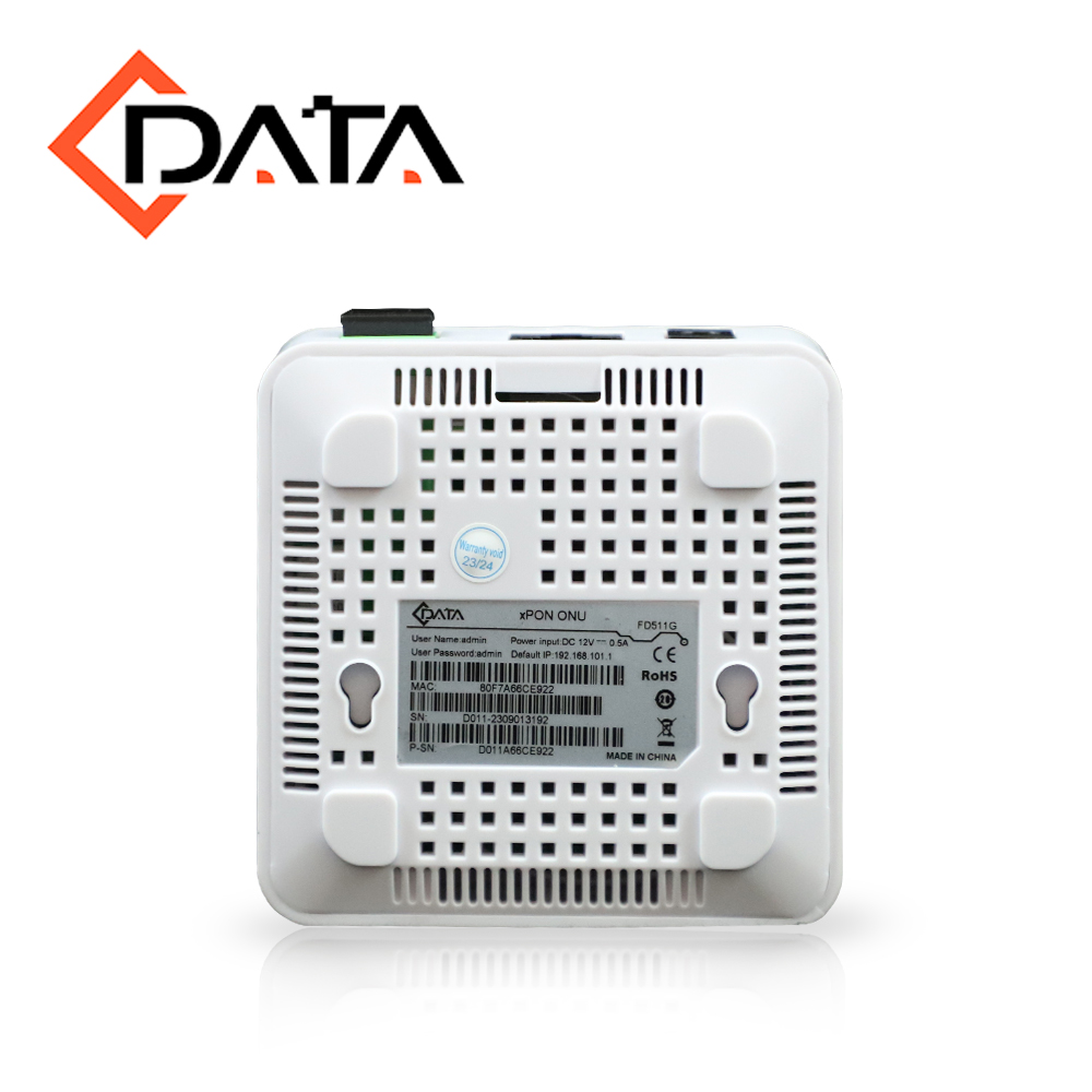 GPON Ont-onu C-data Fd511g / 1 Puerto GPON Sc-apc / 1 Puerto Gigabit Ethernet / Alimentacion 12VDC / Downstream 2.48GBPS / Upstream 1.24GBPS / Hogar Y Oficina (para Escritorio).
