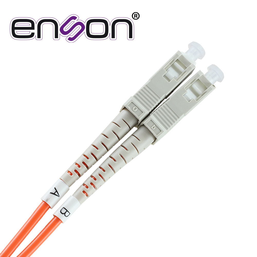 Fibra Optica Enson 60201O200 De 200MTS Duplex Multimodo Om1 Armada Y Terminada Con Conectores Sc-sc