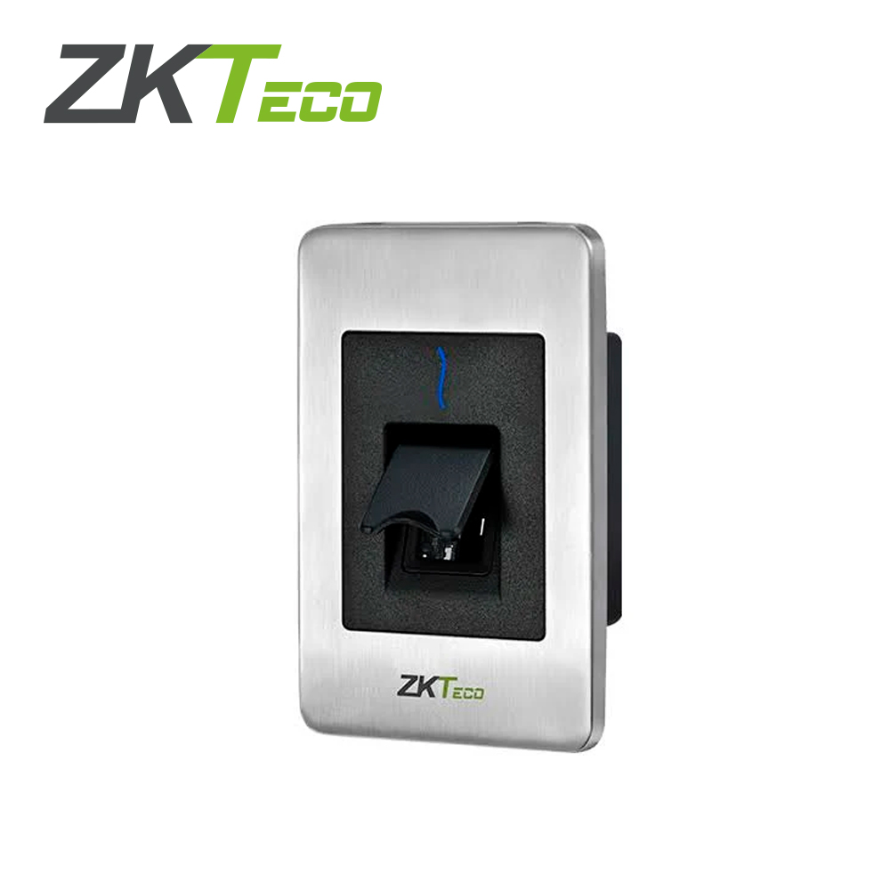 Lector Biometrico Silkid Y Proximidad Para Panel Inbio Zkteco Fr1500s 3000HUELLAS/30,000TARJETAS125KHZ Rs485 Empotrable Requiere Panel Inbio Y Enrolador Slk20r Exterior 