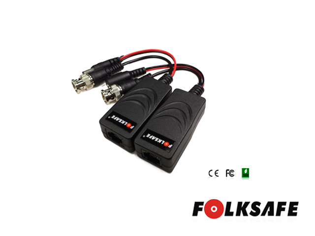 TRANSCEPTOR HD FOLKSAFE FS-HD4301VP, TRANSMISOR/RECEPTOR DE VIDEO Y VOLTAJE (12V/24V DC/AC) COMPATIBLE CON TODAS LAS MARCAS DE CÁMARAS CON FORMATO DE VIDEO AHD, HD-TVI, HD-CVI Y CBVS, SOPORTA DISTANCIA MAXIMA DE CABLEADO PARA VIDEO AHD 250MTS A 2MP, DISTANCIA MÁXIMA DE CABLEADO PARA  VOLTAJE DE ALIMENTACIÓN A CÁMARA AHD 2MP CON FUENTE DE 12V 3AMP ES DE 50MTS, CUENTA CON PROTECCIÓN DE DESCARGAS DE 2KV DE ENTRADA/SALIDA DE VIDEO.