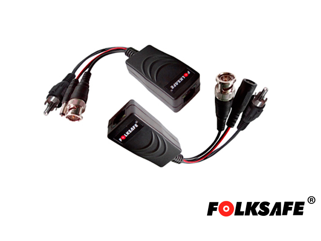 TRANSCEPTOR HD FOLKSAFE, TRANSMISOR/RECEPTOR DE VIDEO, AUDIO Y VOLTAJE(12V/24V, DC/AC),COMPATIBLE CON TODOS LAS MARCAS DE CÁMARAS CON FORMATO HD-TVI, HD-CVI, AHD ANÁLOGA, SOPORTA DISTANCIA MÁXIMA DE CABLEADO PARA VIDEO AHD DE 330MTS A 1.3MP,  DISTANCIA MÁXIMA DE CABLEADO PARA  VOLTAJE DE ALIMENTACIÓN A CÁMARA AHD 1MP/1.3MP CON FUENTE DE 12VDC 1AMP ES DE 30MTS, FUENTE 15VDC 1AMP  45MTS, FUENTE DE 18VDC 1AMP 80MTS, FUENTE DE 24VDC 1AMP 135MTS, SOPORTA CABLEADO MÁXIMO PARA AUDIO HASTA 300MTS, CUENTA CON PROTECCIÓN DE DESCARGAS DE 2KV EN ENTRADA/SALIDA DE VIDEO 