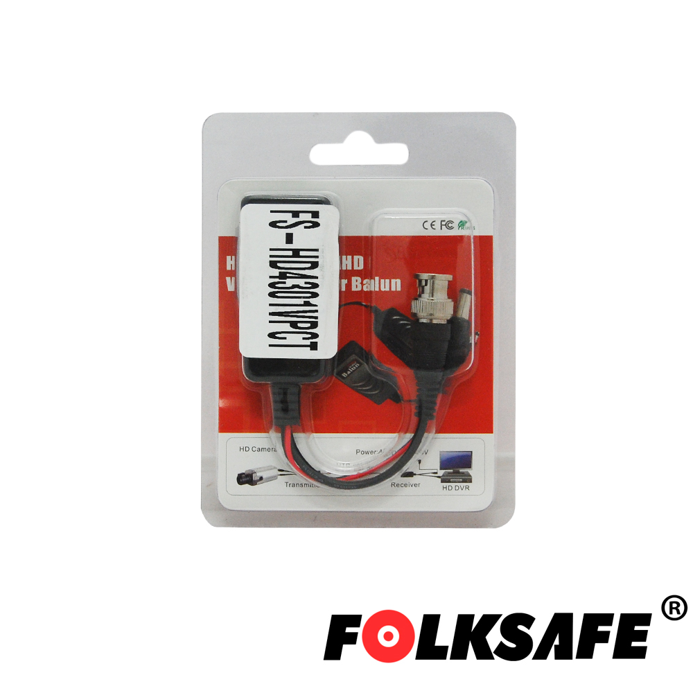 Trasceptor HD Folksafe De Repuesto Para Ser Utilizado Con Los Combos Fs-hd4616vps-36, Compatible Con Todas Las Marcas De Camaras Con Formato Hd-tvi, Hd-cvi, AHD Y Cvbs, Soporta Cableado Maximo Para Video AHD 2MP 250MTS, Cableado Maximo Para Alimentacion A Camara Es De 305MTS, Cuenta Con Proteccion De Descargas De 2KV En Entrada/salida De Video