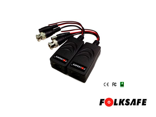 TRANSCEPTOR HD FOLKSAFE, TRANSMISOR/RECEPTOR DE VIDEO, DATOS(PTZ) Y VOLTAJE(12V/24V, DC/AC), COMPATIBLE CON TODAS LAS MARCAS DE CÁMARAS CON FORMATO HD-TVI, HD-CVI, AHD ANÁLOGA, DISTANCIA MÁXIMA DE CABLEADO PARA VIDEO AHD 1.3MP 330MTS, DISTANCIA MÁXIMA DE CABLEADO PARA  VOLTAJE DE ALIMENTACIÓN A CÁMARA AHD 1MP/1.3MP CON FUENTE DE 12VDC 1AMP ES DE 30MTS, FUENTE 15VDC 1AMP  45MTS, FUENTE DE 18VDC 1AMP 80MTS, FUENTE DE 24VDC 1AMP 135MTS, DISTANCIA MÁXIMA DE CABLEADO PARA DATOS(PTZ) DE 300MTS, CUENTA CON PROTECCIÓN DE DESCARGAS DE 2KV EN ENTRADA/SALIDA DE VIDEO