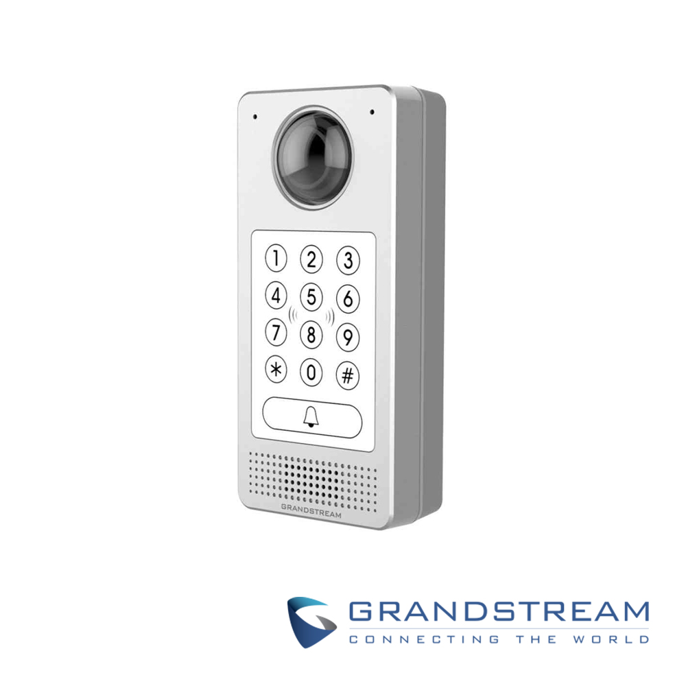 Videoportero IP Tipo Villa Gradstream Gds3710 / Camara 1080P / Sip / Teclado De 12 + 1 / Metalico Ip66 Ik09 / 1 Puerto 10/100MBPS / Soporta Hasta 2,000 Tarjetas Rfid (125khz) / 2 Relevadores 125VCA/0.5A 30VCD/2A / Soporta Wiegand / Microfono Y Altavoz Integrado / Alimentacion POE Af