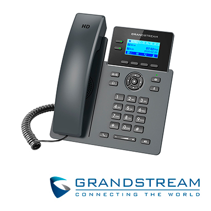 TELEFONO IP GRADO CARRIER GRANDSTREAM GRP2602P / 4 CUENTAS SIP / 2 LINEAS / PANTALLA LCD / CONFERENCIA DE 5 VIAS / 2 PUERTOS 10/100MBPS / GESTION Y APROVISIONAMIENTO GDMS / ALIMENTACION POE AF