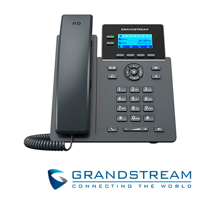 TELEFONO IP GRADO CARRIER GRANDSTREAM GRP2602P / 4 CUENTAS SIP / 2 LINEAS / PANTALLA LCD / CONFERENCIA DE 5 VIAS / 2 PUERTOS 10/100MBPS / GESTION Y APROVISIONAMIENTO GDMS / ALIMENTACION POE AF