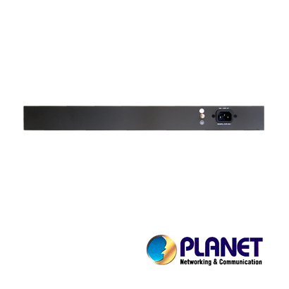Switch 24 Puertos RJ45 Gigabit Ethernet 10/100/1000 Mbps / Planet Gs-4210-24t2s / 2 Ranuras Mini-gbic / SFP 100/1000 Mpbs / Switch Administrable / Interfaz De Consola RJ45 Para Administracion Basica / Soporta Vlan / Recinto De Metal
