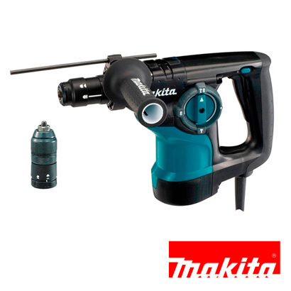 ROTOMARTILLO SDS PLUS MAKITA HR2810T BROQUERO INTERCAMBIABLE