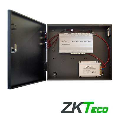 PANEL DE CONTROL DE ACCESO AVANZADO GREENLABEL ZKTECO INBIO260PROBOX KIT GABINETE Y FUENTE 2 PUERTAS  4 LECTORAS  20,000 HUELLAS,  60,000 TARJETAS,  100,000 REGISTROS TCPIP/RS485/ 2 IN AUXILIARES 2 OUT AUXILIARES COMPATIBLE CON LECTORAS KR502E, KR502E RS, KR503E, FR1200, FR1500S,  COMPATIBLE CON SOFTWARE ZKBIO CVSECURITY MODULO DE ACCESO
