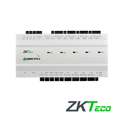 Panel De Control De Acceso Avanzado Greenlabel Zkteco Inbio460probox Kit Con Gabinete Y Fuente 4PUERTAS/ 8 Lectoras/20,000huellas/60,000tarjetas/100,00 Registros,tcpip/rs485/lectoras:kr502e/kr502ers/kr503e Fr1200/fr1500/ 4 Entradas Y Salidas Auxiliares/compatible Con Software: Zkbio Cvsecurity/modulo/acceso Y Funciones Avanzadas.