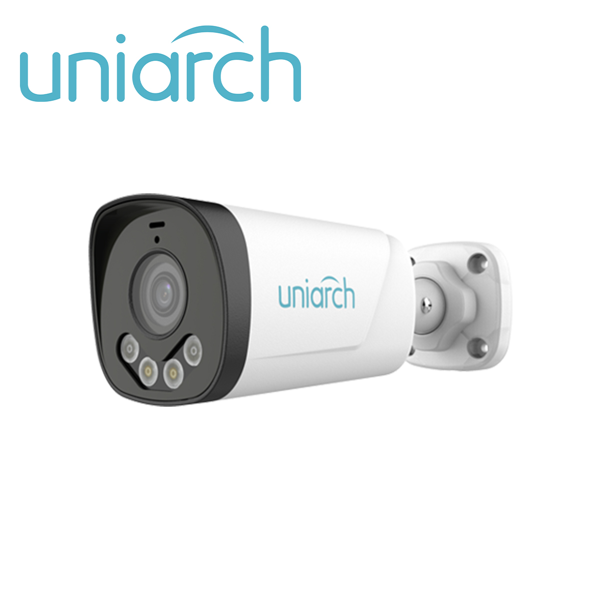CAMARA IP BULLET UNIARCH IPC-B233-APF40W / 3MP / ULTRA 265 / MICROFONO-INTEGRADO / ROI / LENTE4.OMM / SMART-DUAL-LIGHT / INTRUSION / CRUCE-DE-LINEA / BASADO-EN(HUMAN-BODY-DETECTION) / IP67 / POE / 12 VCD / METAL-PLASTICA