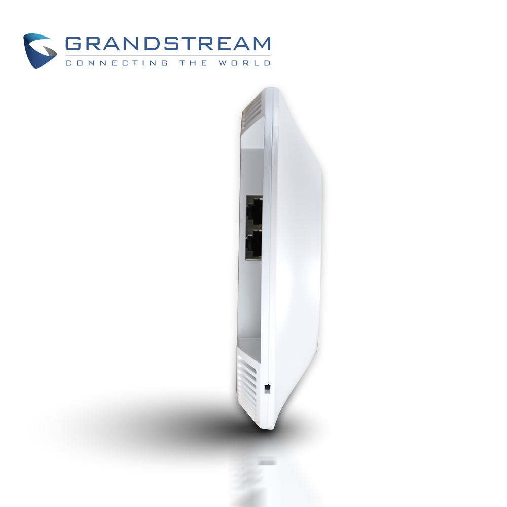 Access Point Interior Grandstream Gwn7605 802.11AC Wave-2 / Mimo 2X2 / Velocidad 1.27GBPS / Doble Banda / 2 Antenas 2DBI / 2 Puertos Gigabit / 8 Ssid / 100 Usuarios Simultaneos / Alimentacion POE 802.3AF/AT / No Incluye Inyector POE