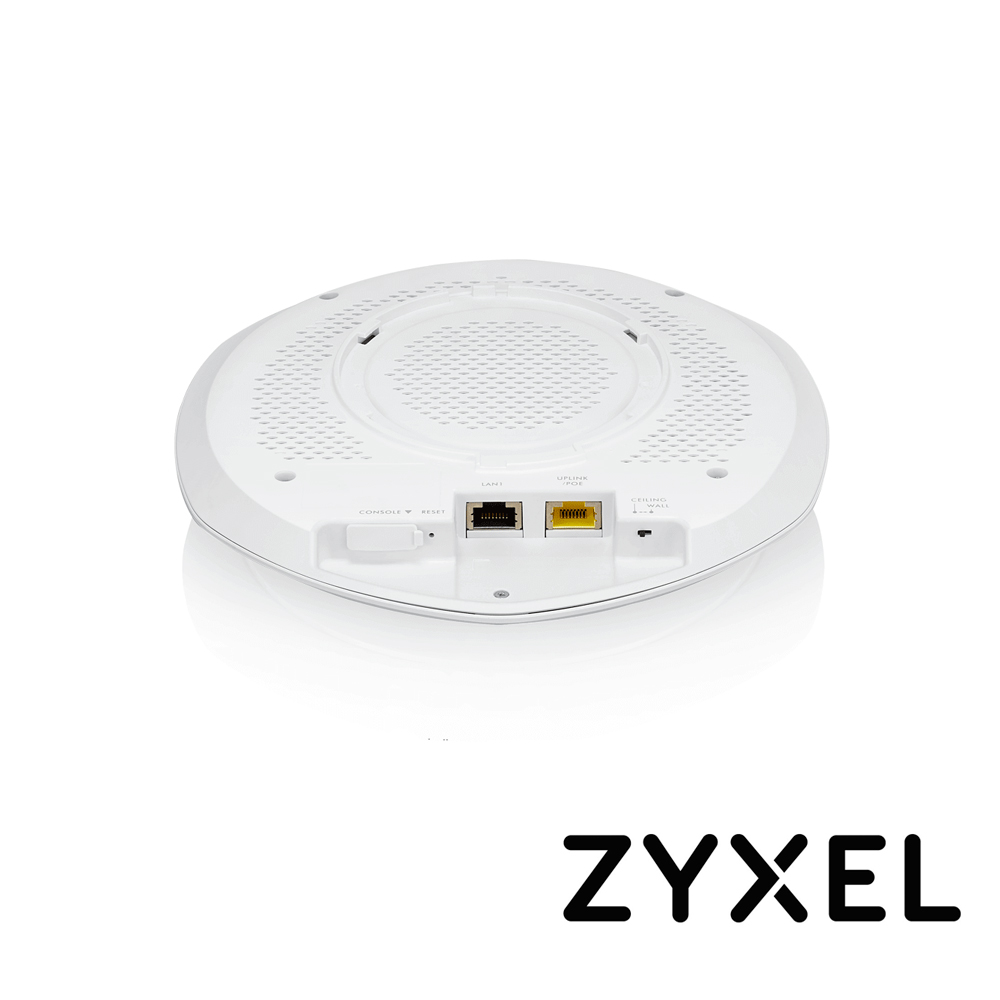Access Point Zyxel Nwa1123-acpro Interior 1 Puerto Lan RJ45 10/100/1000 Mbps Mimo 3X3 2.4GHZ 450MBPS 5GHZ 1300MBPS Wifi 802.11AC Administrable Con Nebula Alimentacion POE At (inyector POE Incluido)