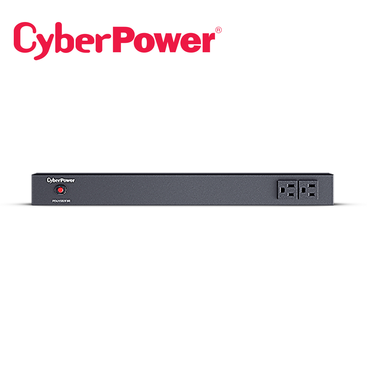 Pdu Cyberpower Pdu15b2f8r Basico Para Distribucion De Energia 10 Contactos Nema 5-15R 1UR 15 Amp 120 Vca