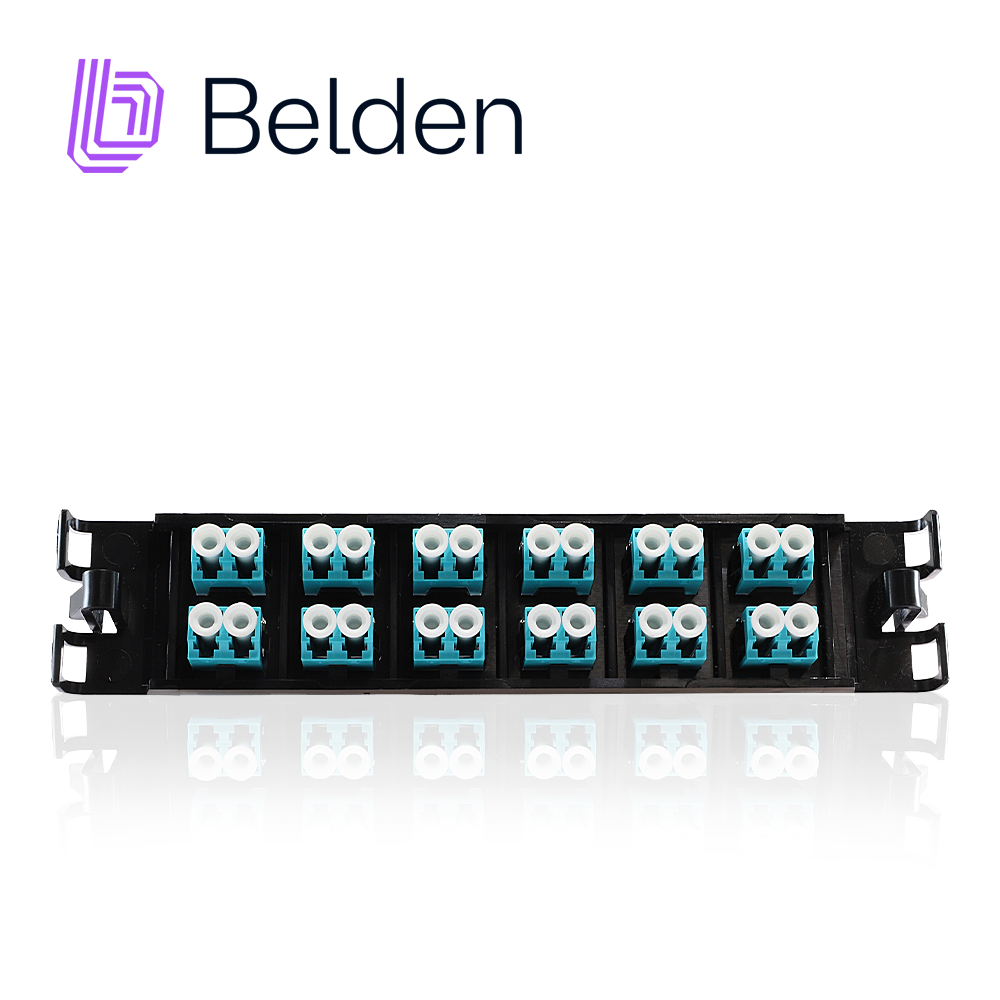 Frame Fx Ecx Multimodo Belden Ff3x12ld / Om3 / Aqua / Lc Duplex / 12 Puertos