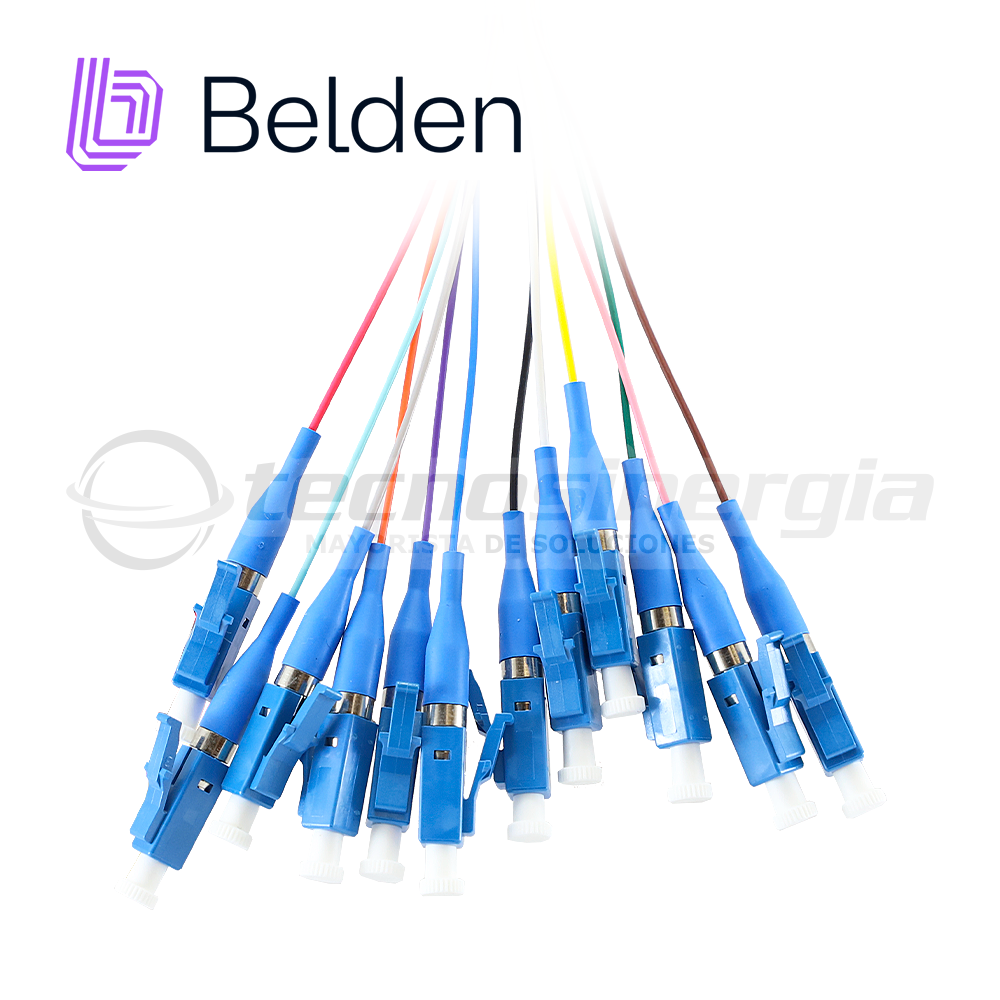 Kit Pigtail Fibra Belden Ftslc900pr12 Monomodo Lc Simplex Os2 Incluye 12PZAS