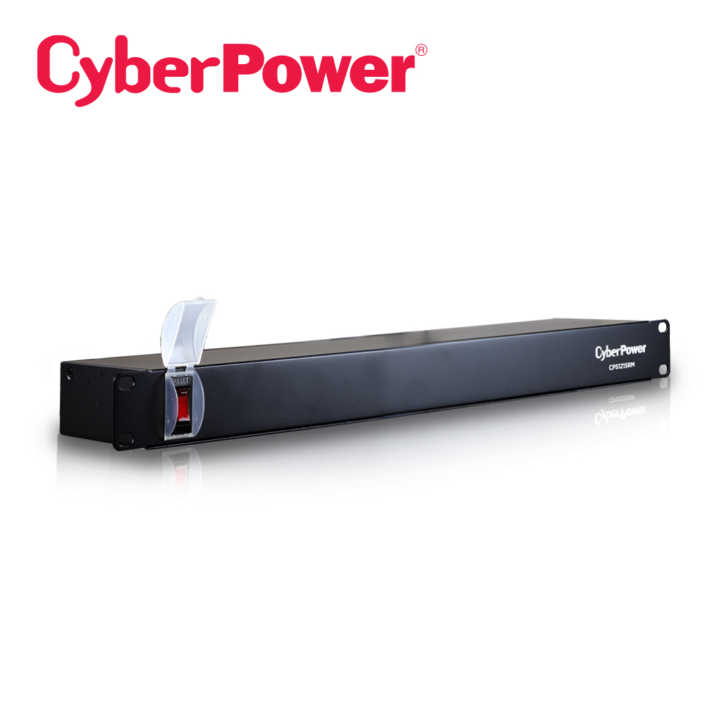 PDU CYBERPOWER CP1215RM BASICO PARA DISTRIBUCION DE ENERGIA 10 CONTACTOS NEMA 5-15R 1UR 15 AMP 120 VCA - Código: CP1215RM | Compra en Guadalajara