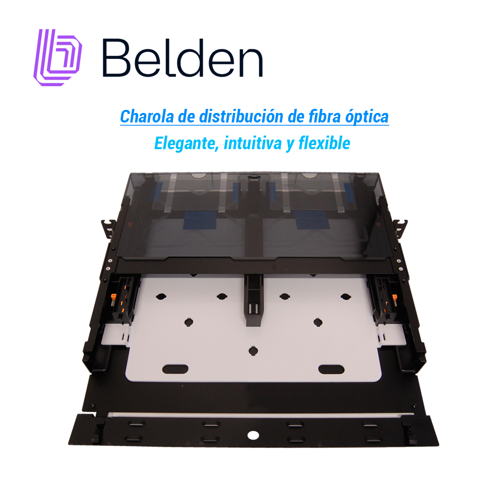 Panel De Conexion Belden Ecx-01u / 1UR / 2 Cassettes / 2 Frames