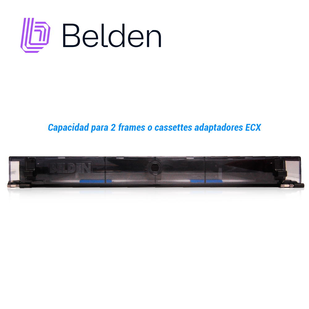 Panel De Conexion Belden Ecx-01u / 1UR / 2 Cassettes / 2 Frames