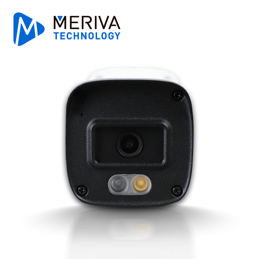 Camara IP Bullet Meriva Technology Mob-800fs4 / 8MP - 4K / H.265+ / 2.8MM / 20 - 30M IR / Ip67 / Metalica / 12 Vcd / POE / Soporta Micro Sd Hasta 256 GB (no Incluida) / 1 Entrada De Audio / ONVIF / Video Estructurado Integrado - Cruce De Linea - Intrusion / Cumple Con La Politica Ndaa