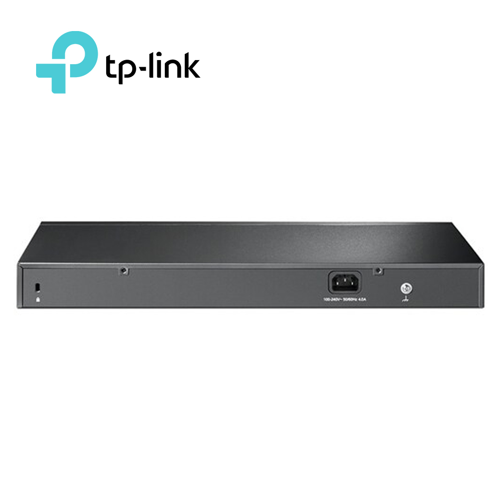Switch POE Jetstream Sdn Administrable Tp-link Sg2428p Administrable / 24 Puertos POE At/af 250W 10/100/1000 Mbps+4 Puertos De Fibra Optica / Administracion Centralizada Acceso A Nube Y Aplicacion Omada