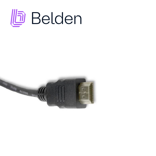 CABLE VIDEO HDMI BELDEN HDE010MB ALTA VELOCIDAD, 4K, 10 MTR NEGRO