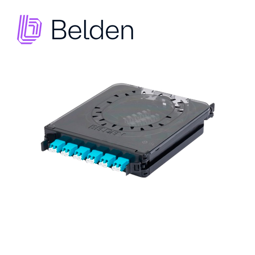CASSETE BELDEN FC3X06LDFS 6 ADAPTADORES LC 12 HILOS MULTIMODO OM3 