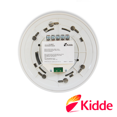 Base Con Zumbador Kidde Ki-abst Compatible Con Los Detectores Serie Ki (para Paneles De La Serie Vs)