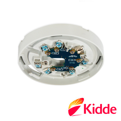 Base Con Relevador Kidde Ki-rb Compatible Con Los Detectores Serie Ki (para Paneles De La Serie Vs)