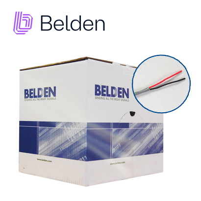 CABLE PARA SEGURIDAD Y SONIDO BELDEN 5200UE 008U1000 FORRO PVC GRIS CMR RISER 2C/16AWG 2 CONDUCTORES CALIBRE 16 AWG 100% COBRE CONDUCTOR TIPO SÓLIDO USO INTERIOR ESPECIAL PARA INSTALACIONES CIRCUITOS DE DATOS, MONITORIZACIÓN / DETECCIÓN, CIRCUITOS DE CONTROL,CIRCUITOS DE INICIACIÓN, CIRCUITOS DE NOTIFICACIÓN BOBINA 1000 PIES 305 METROS